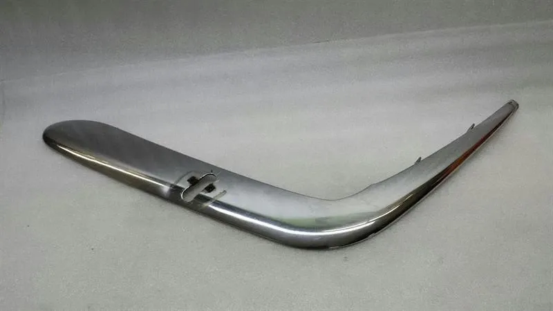 Jaguar XJ X308 Front Bumper Left Side Cover Chrome HNC6535AB Strip