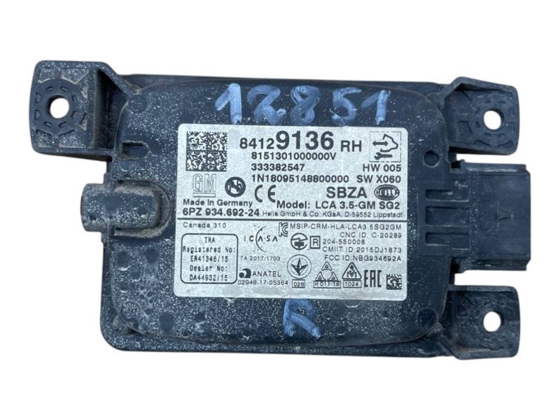 84129136 6PZ934692 6PZ93469224 Control unit, BLIND SPOT OPEL INSIGNIA B (Z18) (2017-2022)