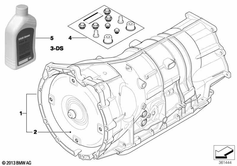 GA6HP19Z 7564332 7529964 Gearbox BMW X5 (E53) (2000-2007)