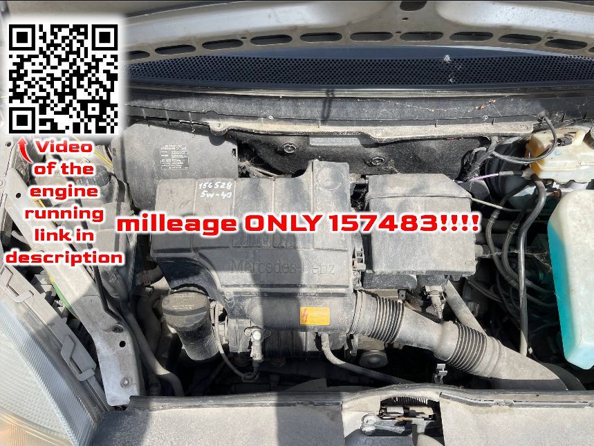166991 Engine MERCEDES-BENZ VANEO (W414) (2002-2005)