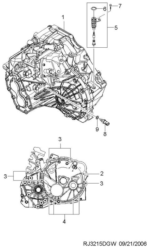 MFN D33 Gearbox CHEVROLET LACETTI (J200) (2003-2013)