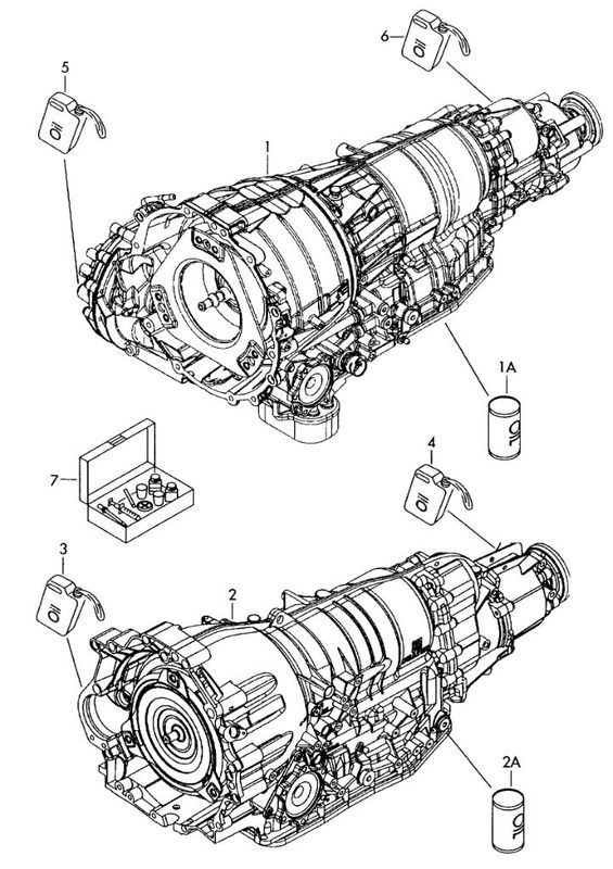 KGX Gearbox AUDI A6 / A6 ALLROAD (C6, 4F) (2004-2011)