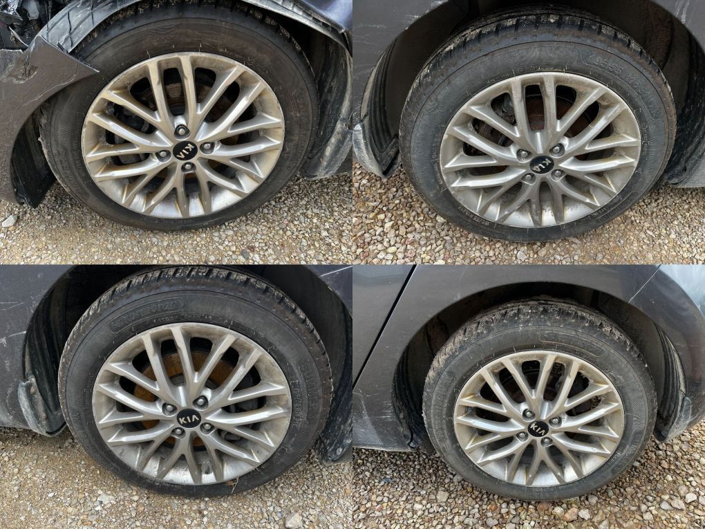 52910H8200 Rim set With Tyres 4 pcs KIA RIO IV (YB) (2017-)
