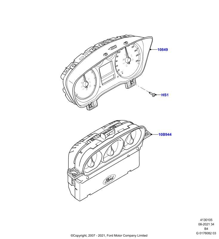 Instrument Cluster FORD FOCUS II (2004-2012)