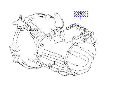 C150 Gearbox TOYOTA COROLLA IX (E120) (2001-2007)