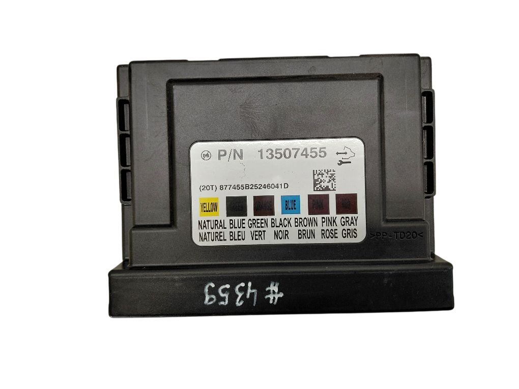13507455 Comfort Module (CCM) OPEL ZAFIRA TOURER C (P12) (2011-2019)