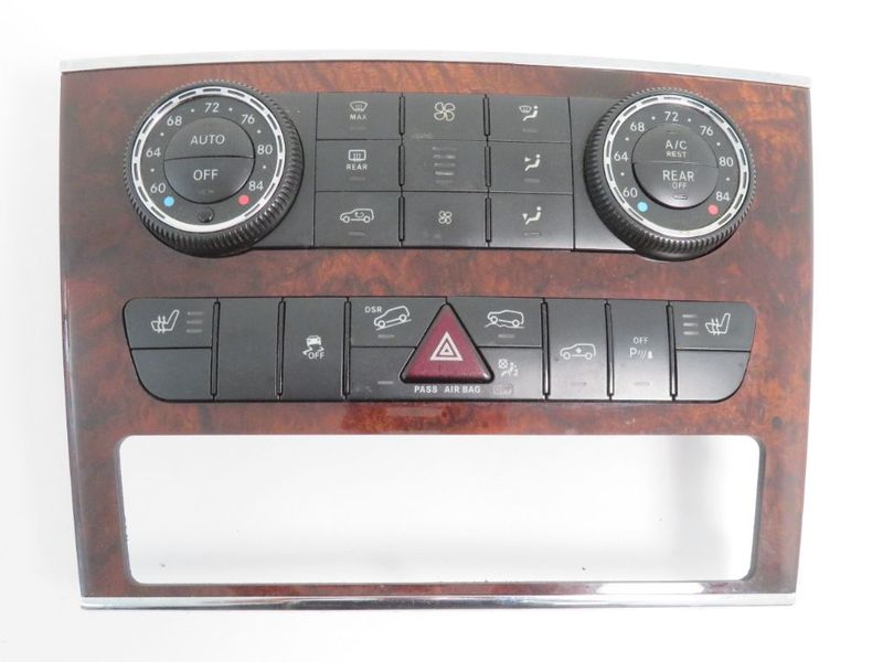 A2519063400 A2519000101 A1649053500 Heater control panel MERCEDES-BENZ GL-CLASS (X164) (2006-2012)