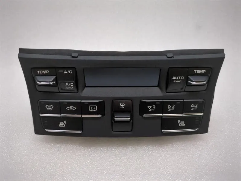 Porsche 911 991 Auto Climate Control 9P1907039AG LEATHER Climate Control Panel A/C