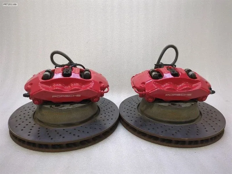 Porsche 911 991 rear brake set 99135242313 brake system rear set red red
