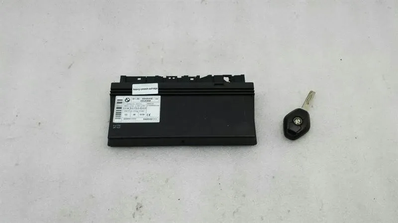 BMW 6 Series E63 Diamond-shaped 3-button remote key fob 6946408 ECU BCM