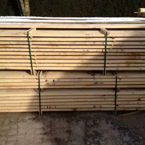 Kastanje – Planken brut 27 × 150 mm