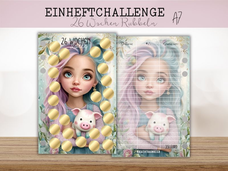 LOTTI 26 Wochen A7 Rubbelchallenge