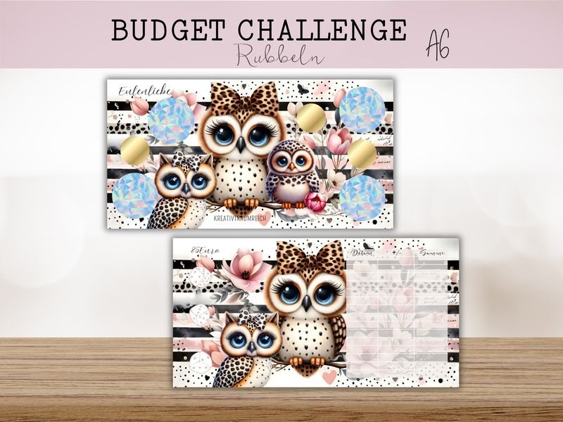 EULENLIEBE A6 Rubbelchallenge