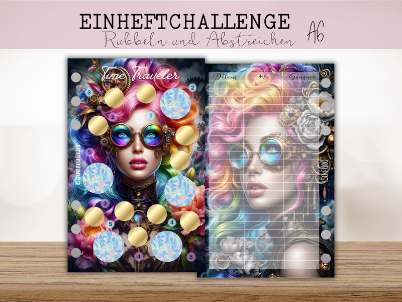 TIME TRAVELER A6 Einheftchallenge