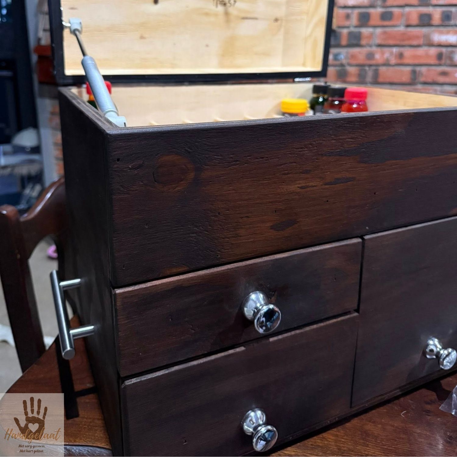 The Fisherman | Wooden Tackle Box