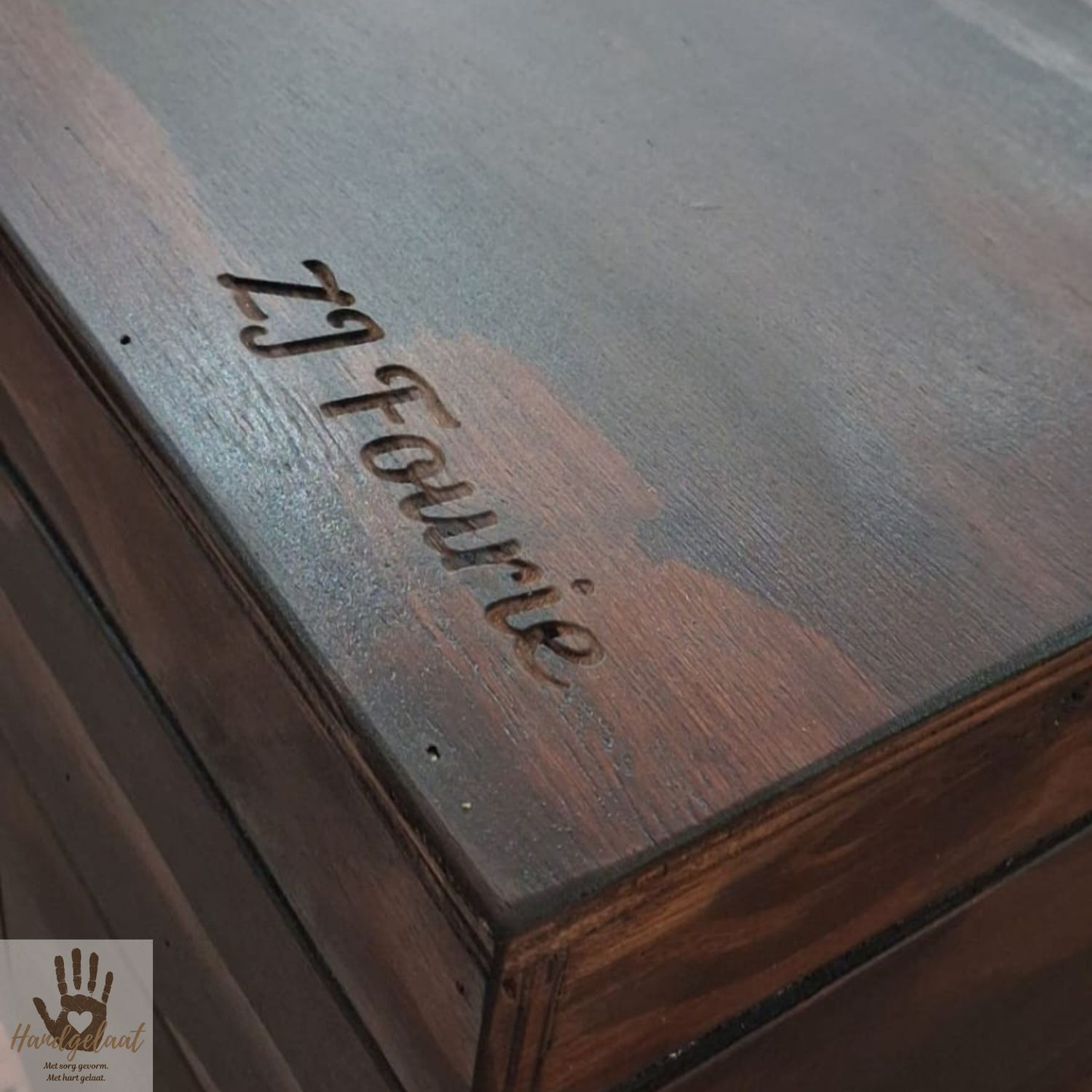 The Fisherman | Wooden Tackle Box