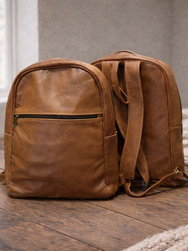 The Adventurer | Leather Everyday Backpack