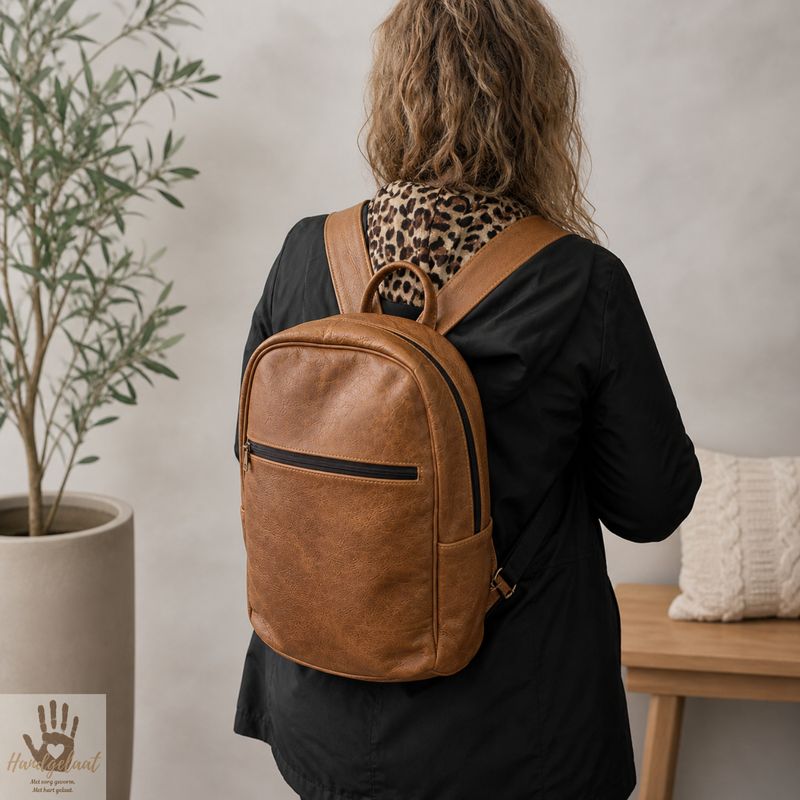 The Adventurer | Leather Everyday Backpack