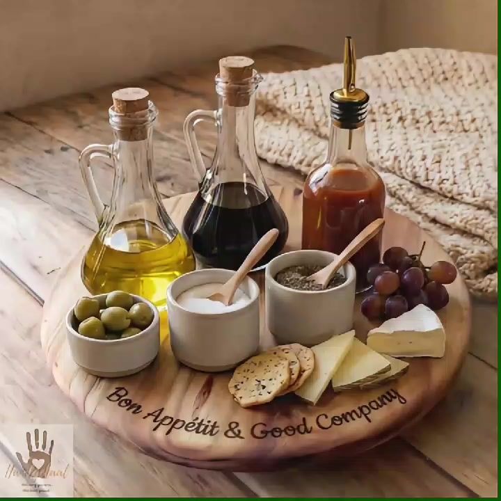The Heart of the Table | Kiaat Lazy Susan