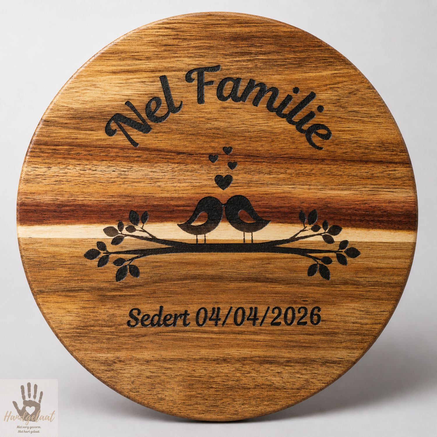 The Heart of the Table | Kiaat Lazy Susan