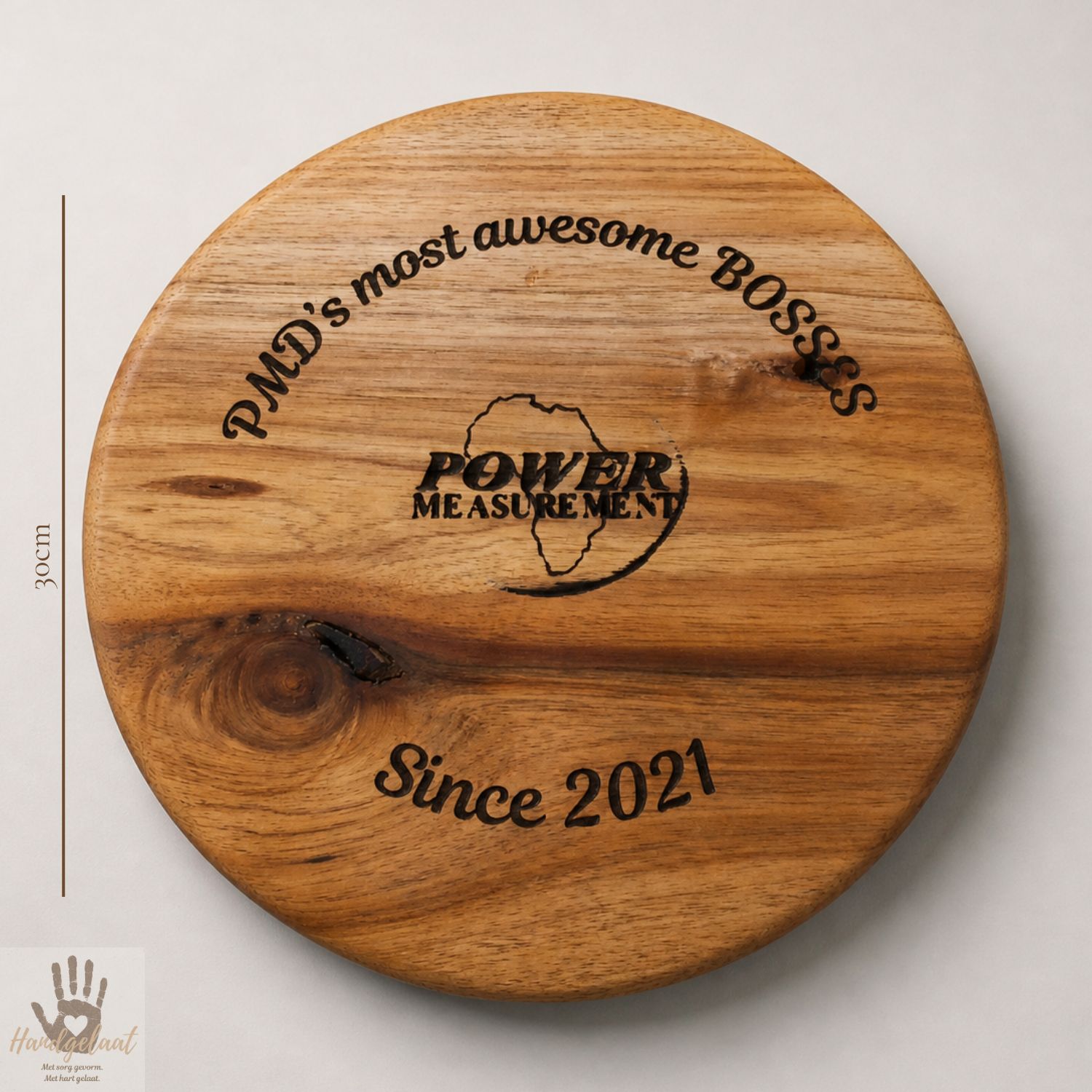 The Heart of the Table | Kiaat Lazy Susan