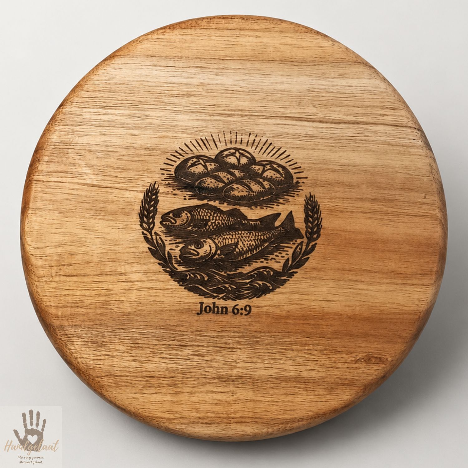 The Heart of the Table | Kiaat Lazy Susan