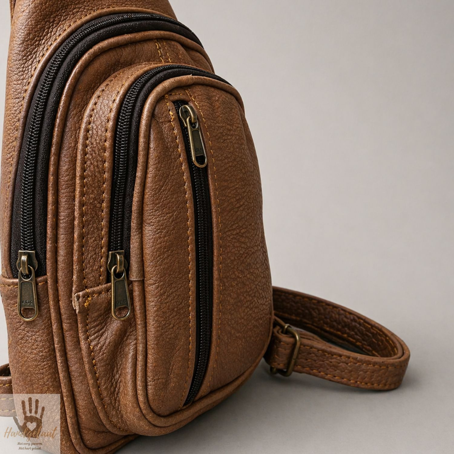 The City Walker | Unisex Leather Crossbody Sling