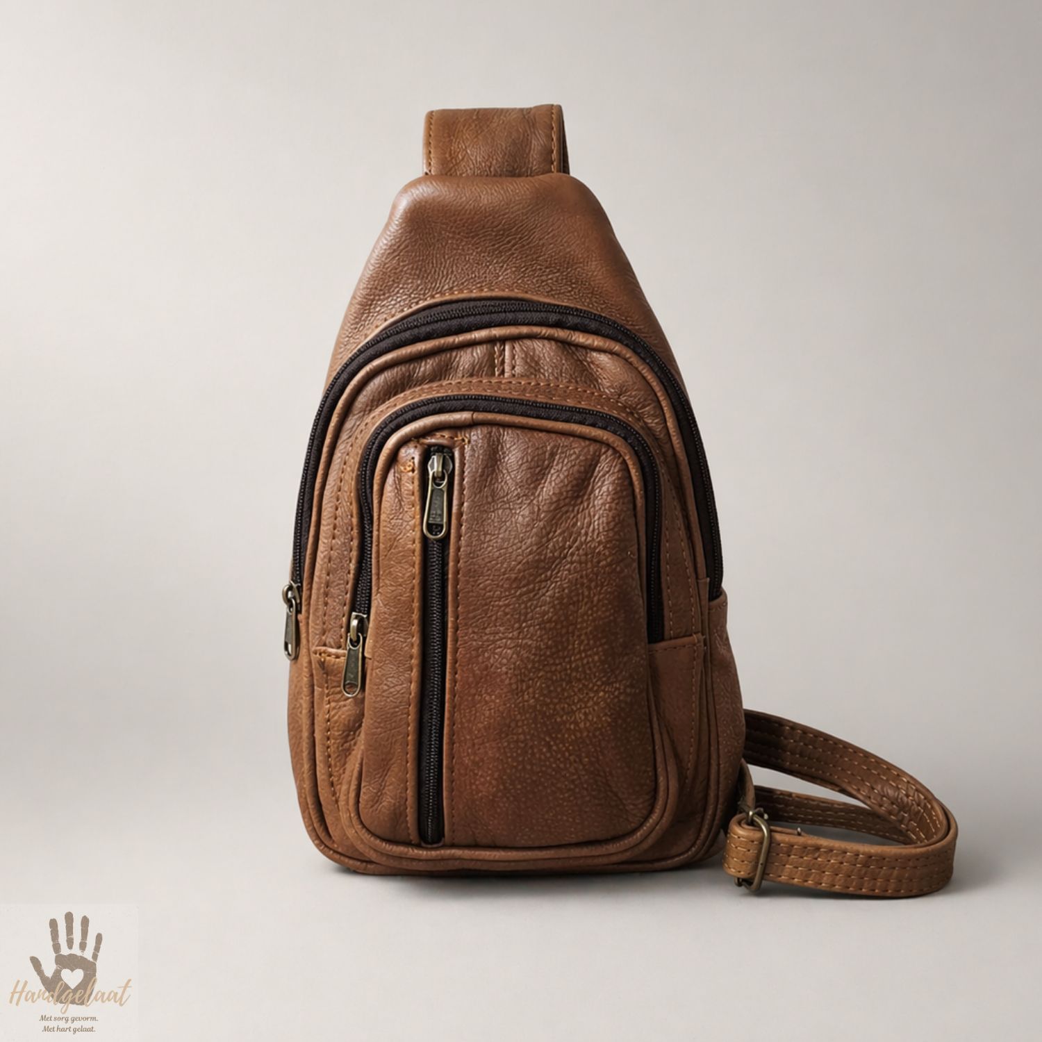 The City Walker | Unisex Leather Crossbody Sling