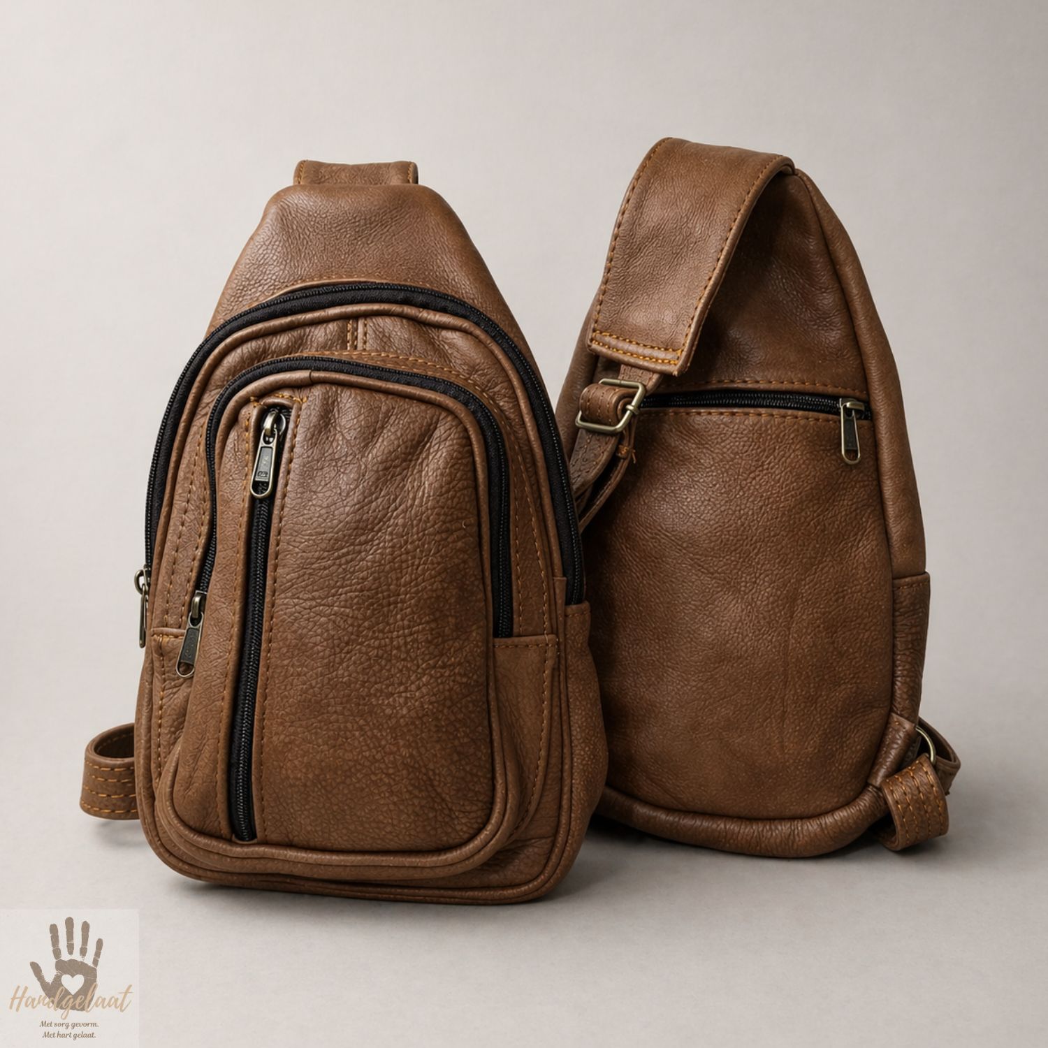 The City Walker | Unisex Leather Crossbody Sling