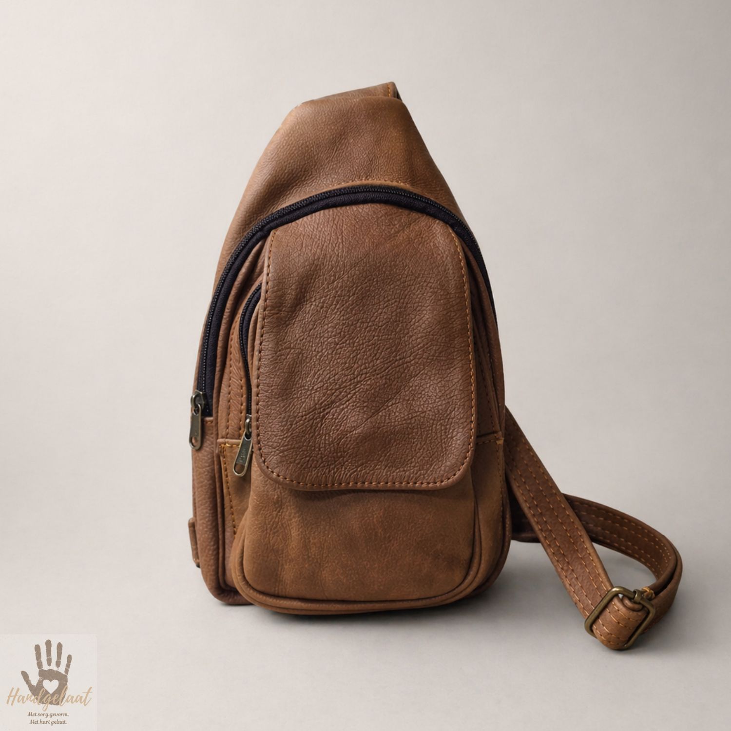 The City Walker | Unisex Leather Crossbody Sling