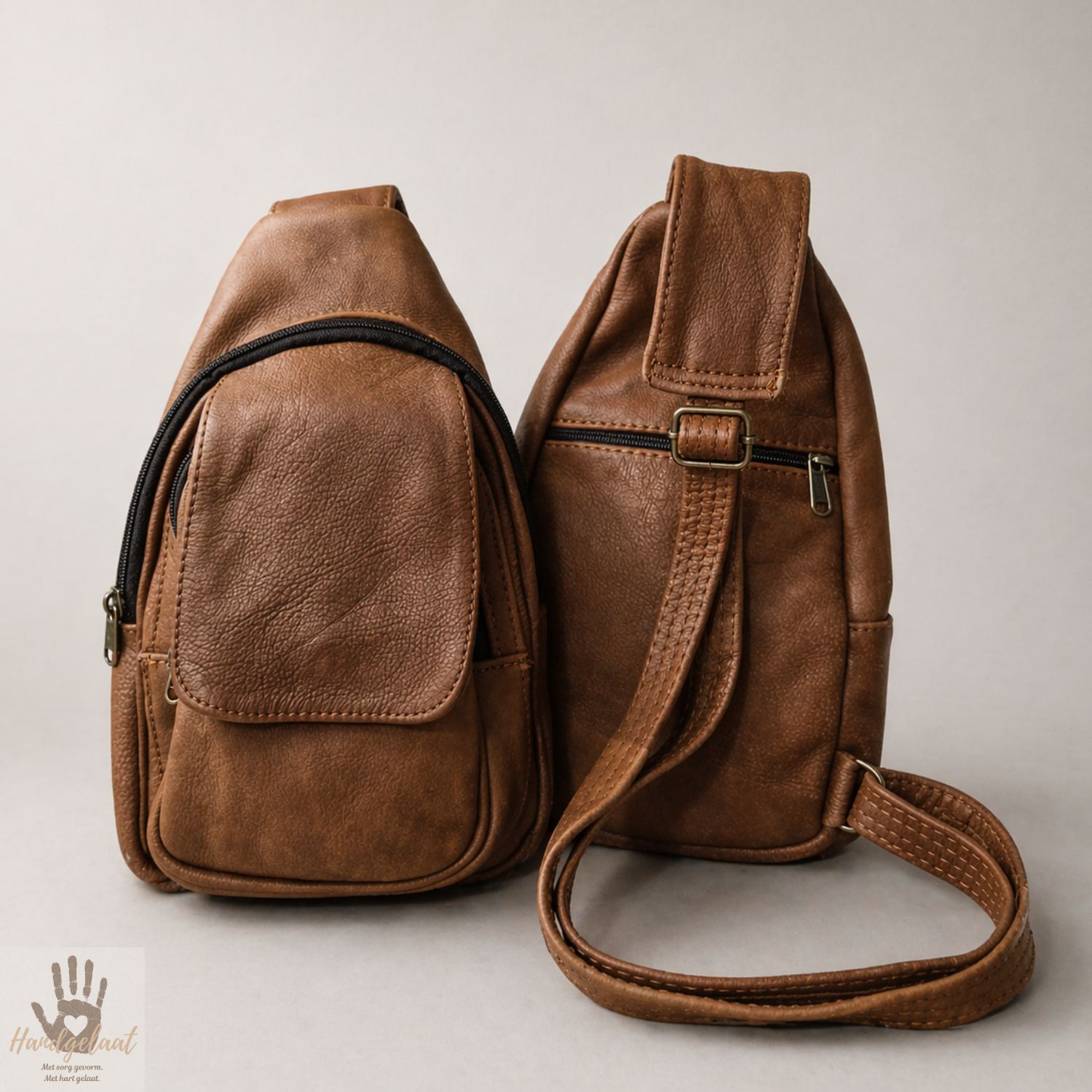 The City Walker | Unisex Leather Crossbody Sling