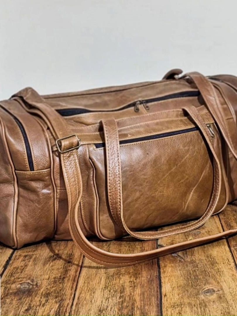 The Pathfinder | Leather Weekender Bag
