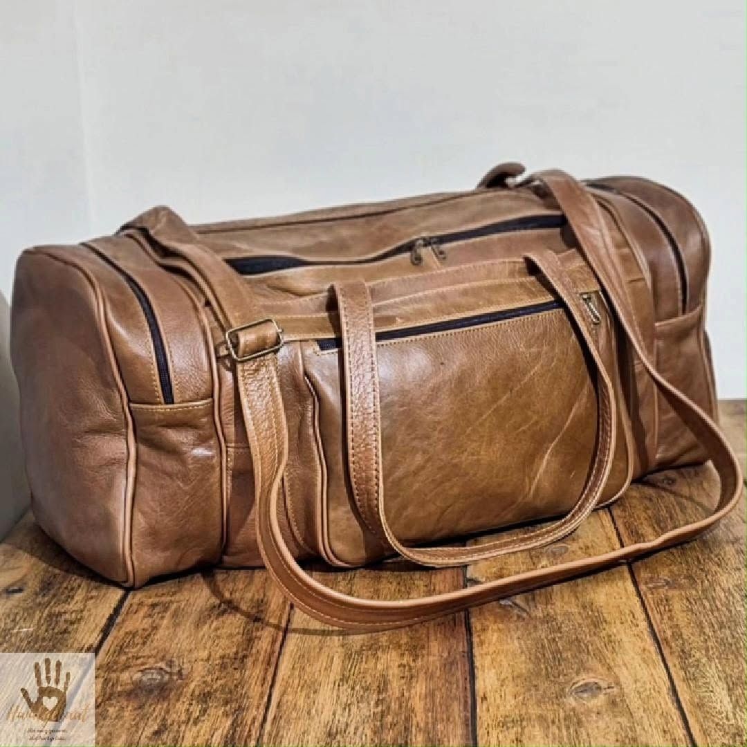 The Pathfinder | Leather Weekender Bag