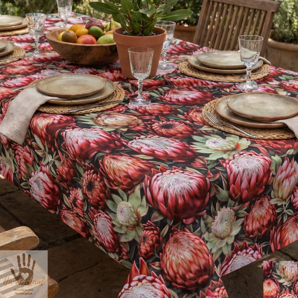 The Premium Wipe-Clean Tablecloth | Floral PVC Tablecloth