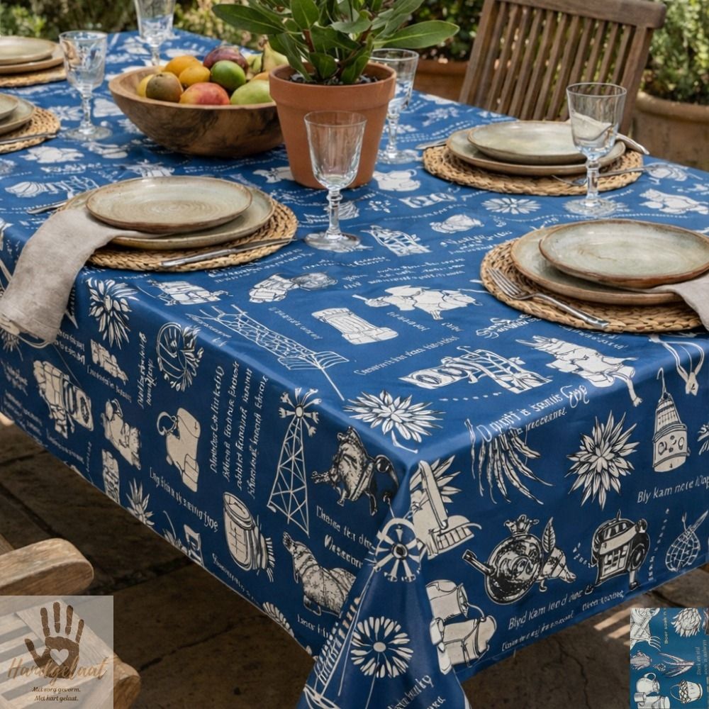 The Premium Wipe-Clean Tablecloth | Floral PVC Tablecloth