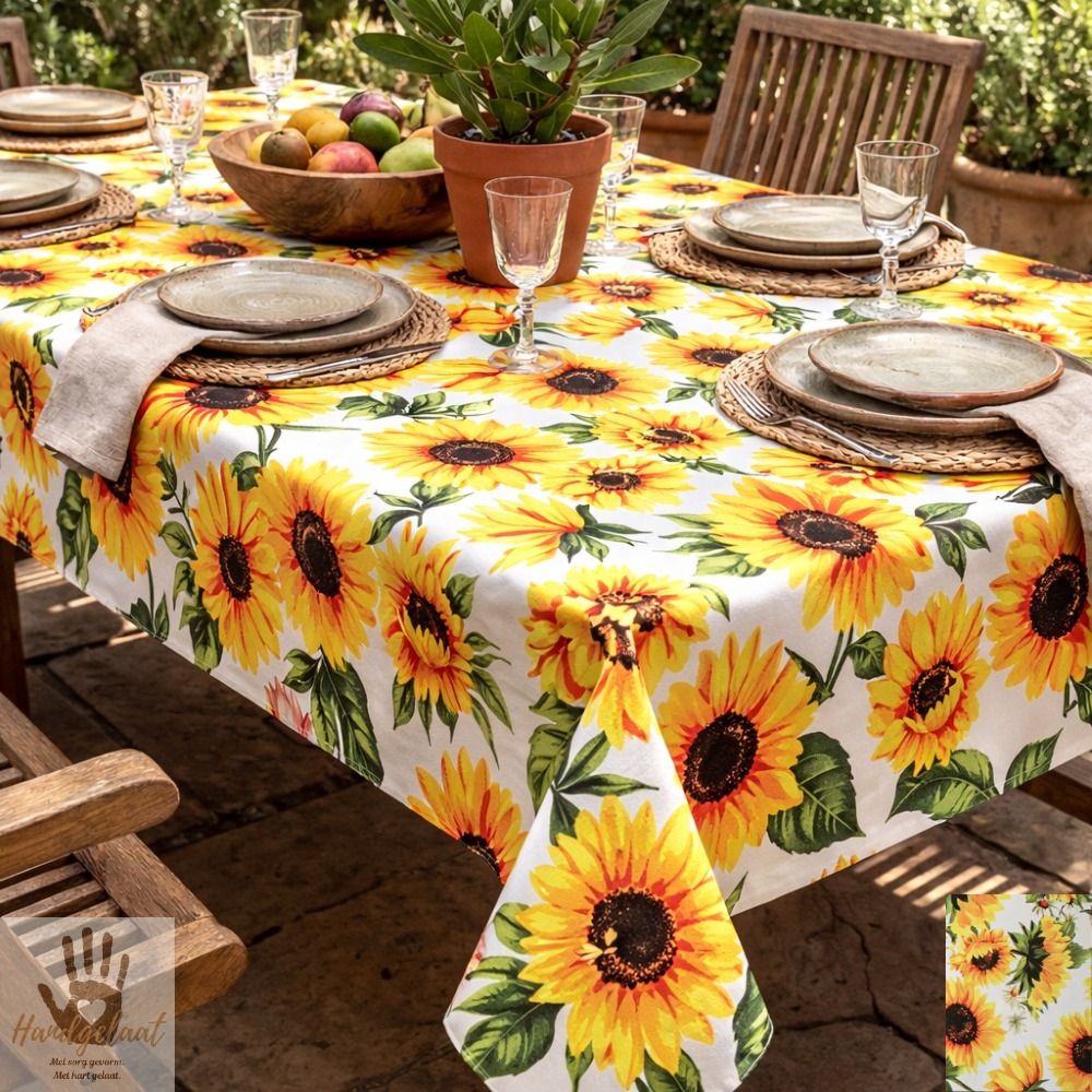 The Premium Wipe-Clean Tablecloth | Floral PVC Tablecloth
