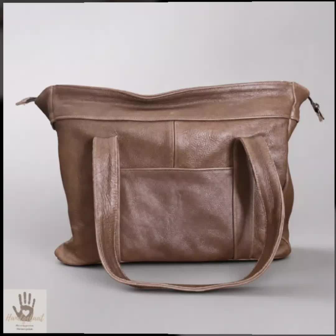 The Teacher | Leather Work Bag