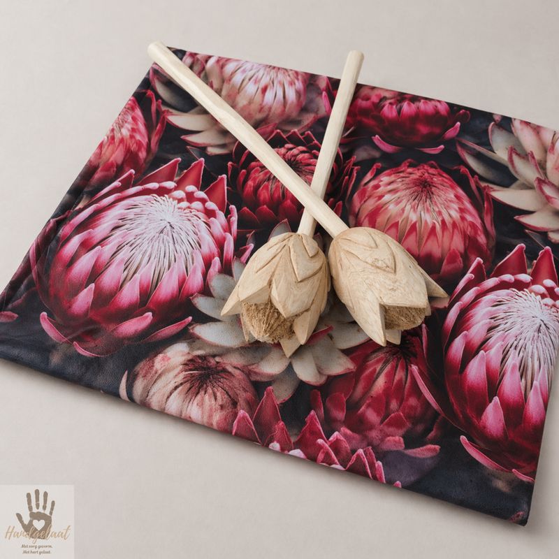 The Heritage Protea | Handmade Wooden Proteas (Set of 3)