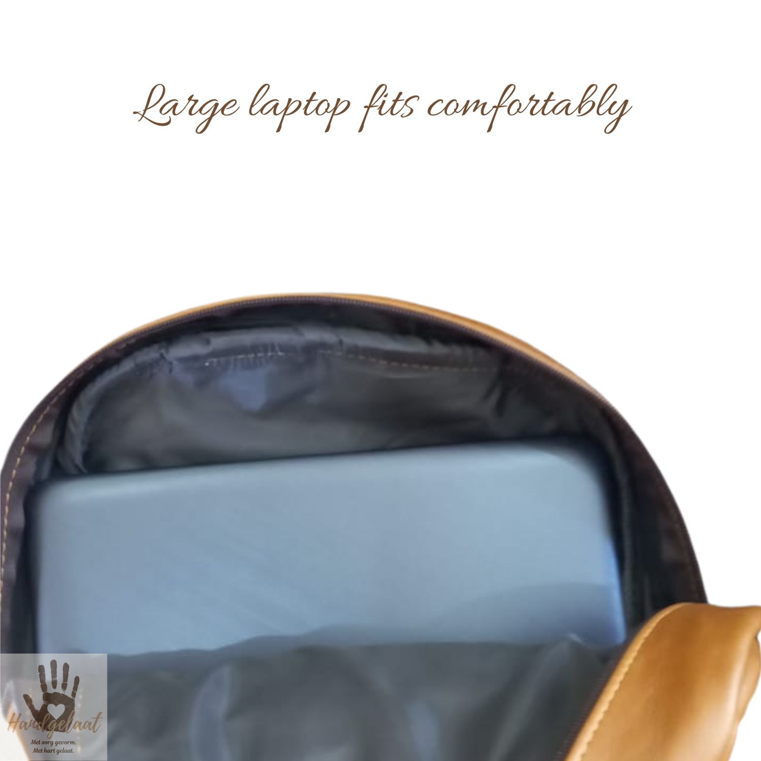 The Work Journey | Leather Laptop Backpack