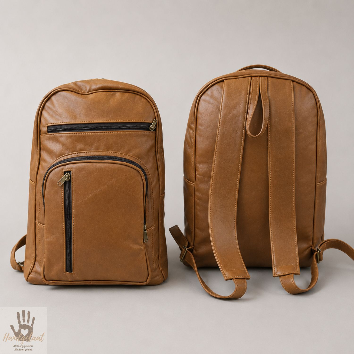 The Work Journey | Leather Laptop Backpack