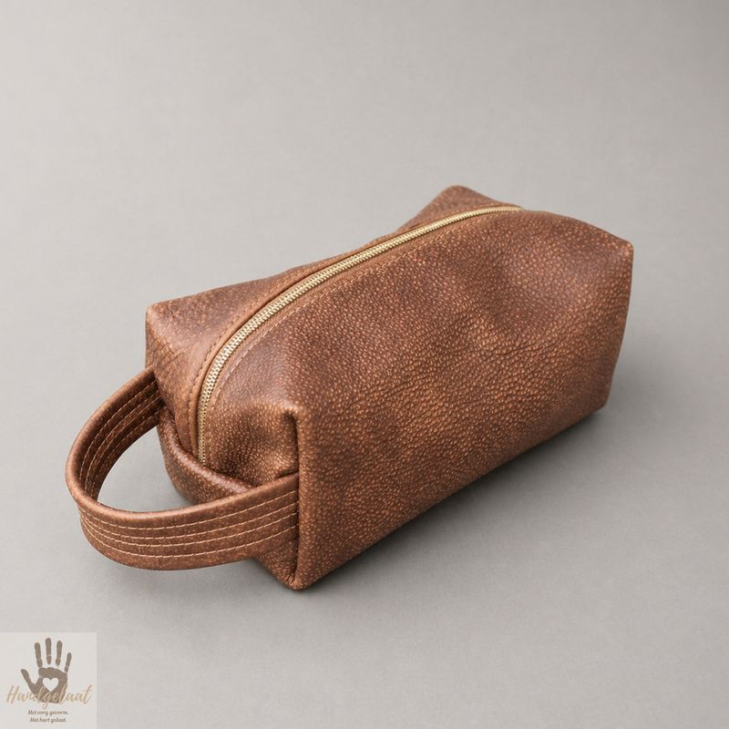 The Kalahari | Buffalo Leather Toiletry Bag