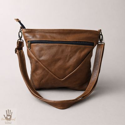 The Wanderer | Lightweight Leather Sling Bag