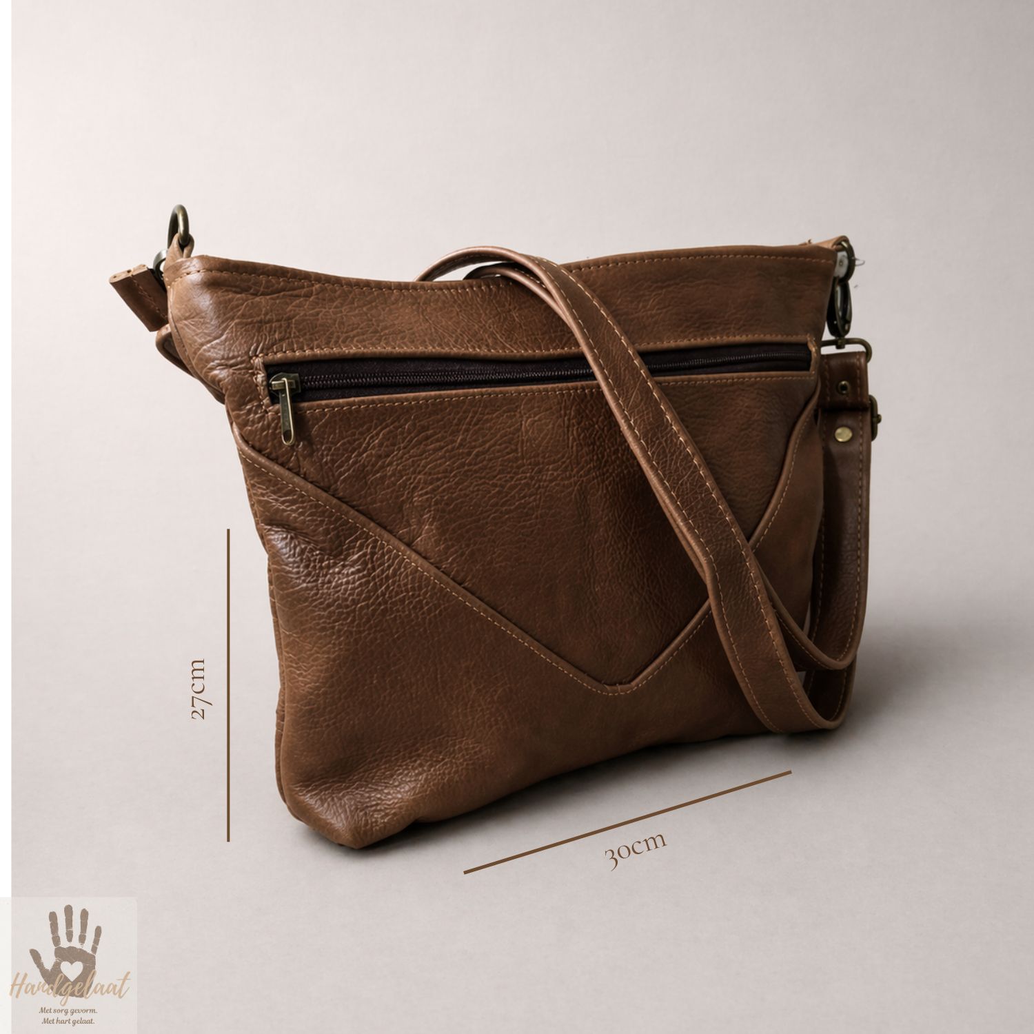 The Wanderer | Lightweight Leather Sling Bag