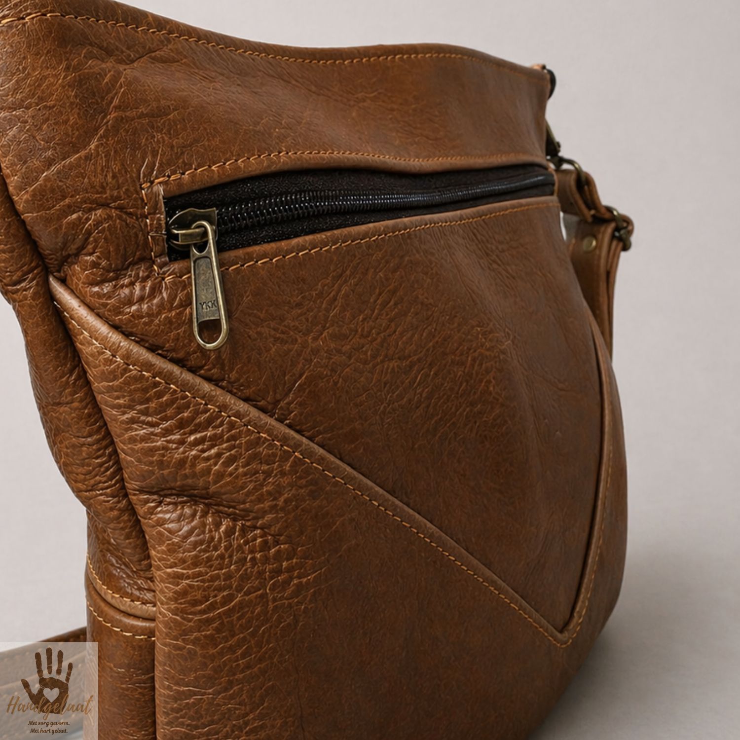 The Wanderer | Lightweight Leather Sling Bag