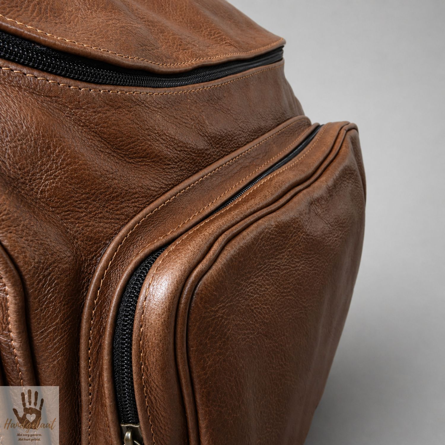 The Cherish | Leather Nappy Bag Backpack