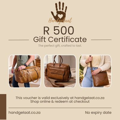 Handgelaat Digital Gift Card | R500, R1000, R2000