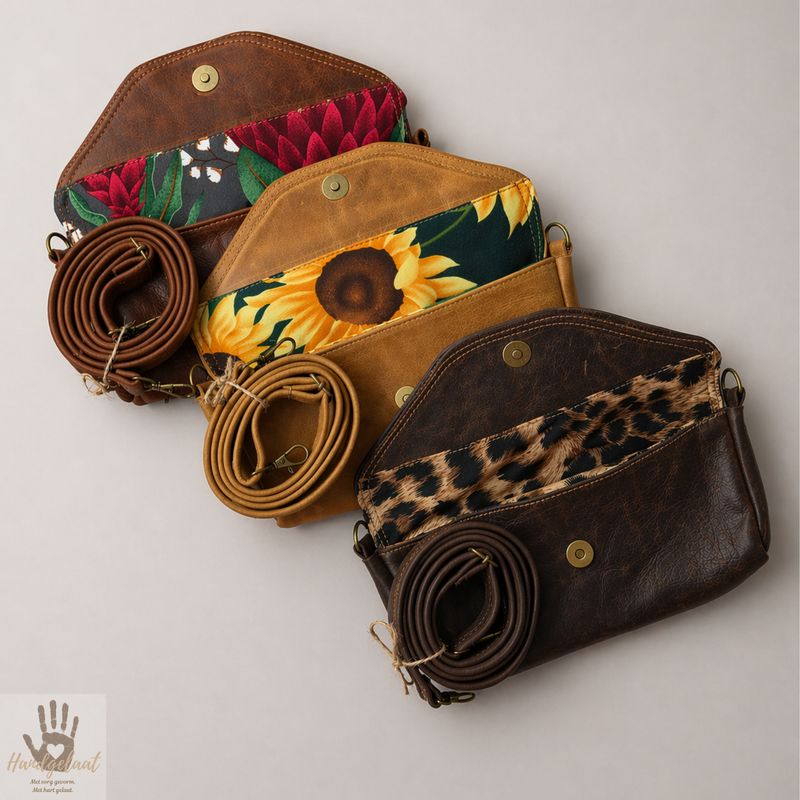 The Signature | Full Grain Leather Sling &amp; Clutch