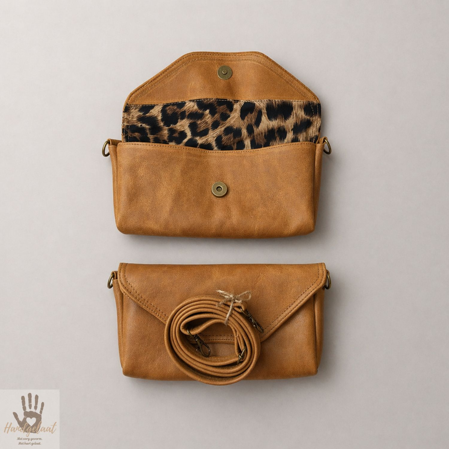 The Signature | Full Grain Leather Sling &amp; Clutch