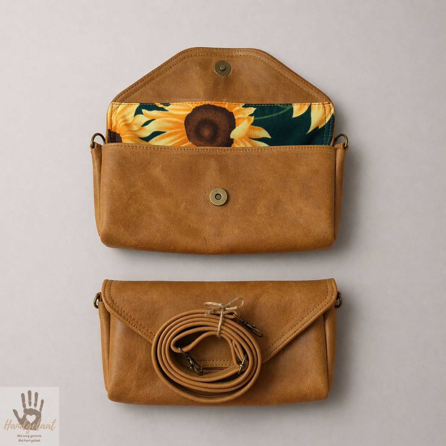 The Signature | Full Grain Leather Sling &amp; Clutch