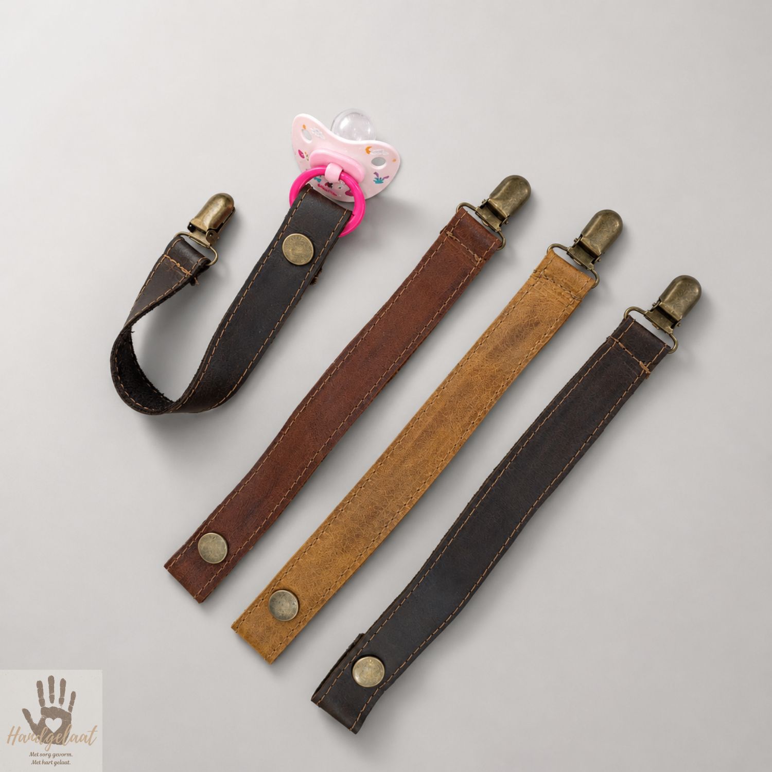 The Comfort Keeper | Leather Dummy Clip x 2